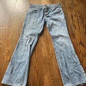 Y2K 2006 GAP Low Rise Light Blue Flare Women's Jeans